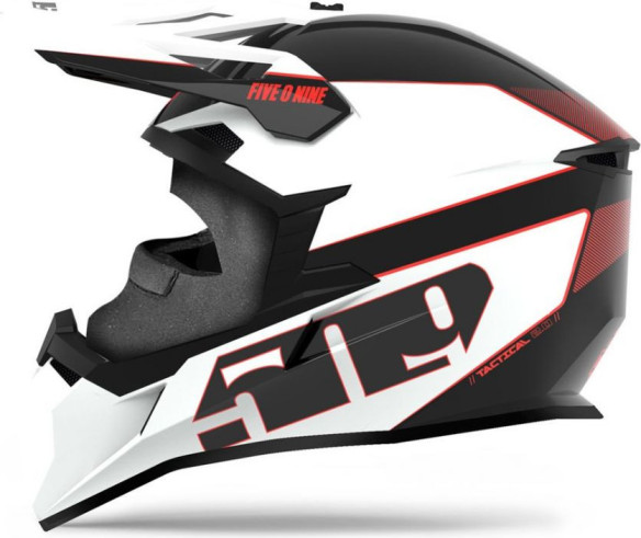 Casca Snowmobil Tactical 2.0 with Fidlock Racing Red Gloss 2022
