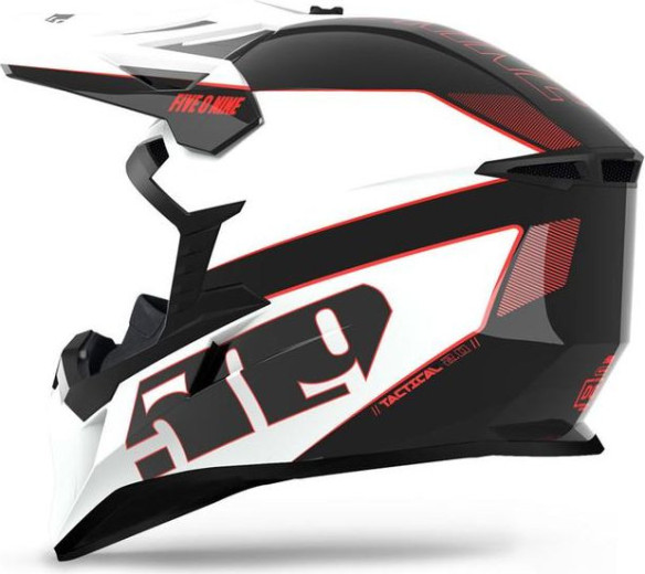 Casca Snowmobil Tactical 2.0 Racing Red Gloss