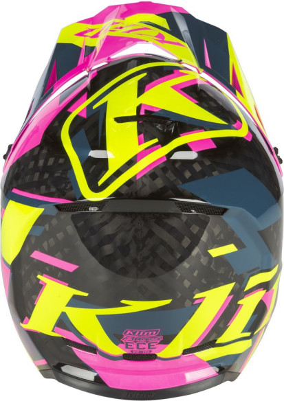 Casca Snowmobil F3 Carbon ECE Raid Knockout Pink/Hi-Vis