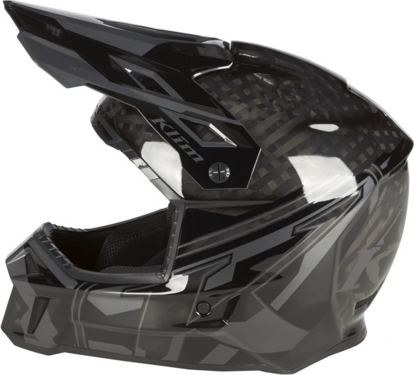 Casca Snowmobil F3 Carbon Pro ECE Ascent Black/Asphalt