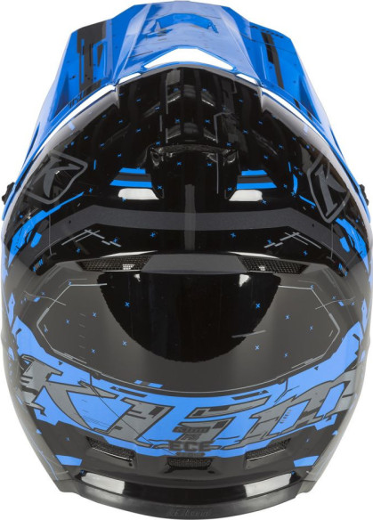 Casca Snowmobil F3 ECE Recoil Electric Blue Lemonade