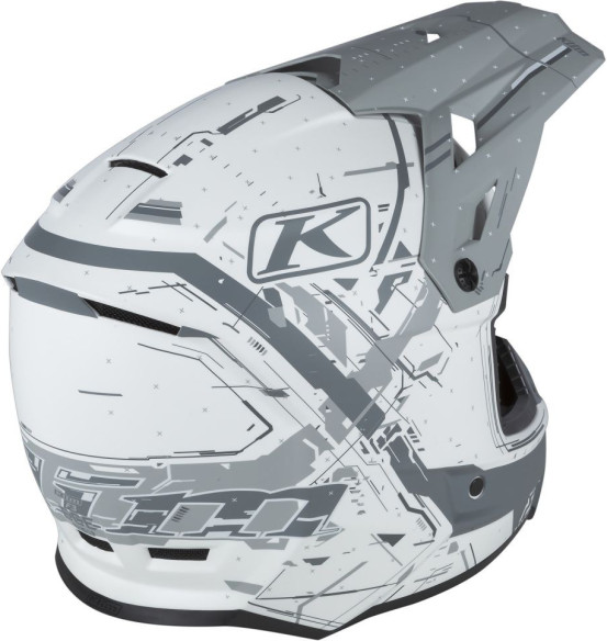 Casca Snowmobil F3 ECE Recoil White