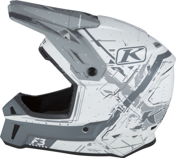 Casca Snowmobil F3 ECE Recoil White