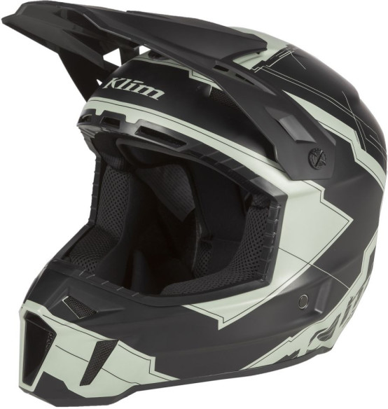Casca Snowmobil F3 ECE Verge Slate Gray