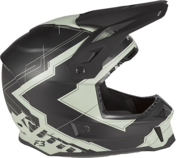 Casca Snowmobil F3 ECE Verge Slate Gray