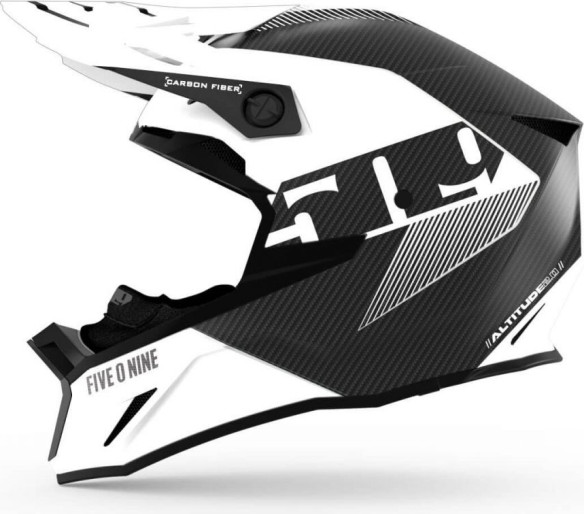 Casca Snowmobil Altitude 2.0 Carbon Fiber 3K (ECE) Hi Flow Stormchaser