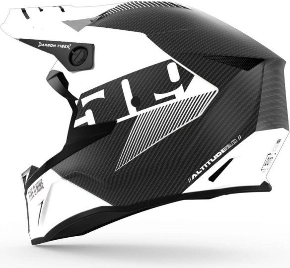 Casca Snowmobil Altitude 2.0 Carbon Fiber 3K (ECE) Hi Flow Stormchaser