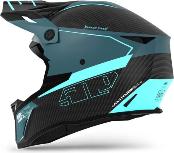 Casca Snowmobil Altitude 2.0 Carbon Fiber Sharkskin