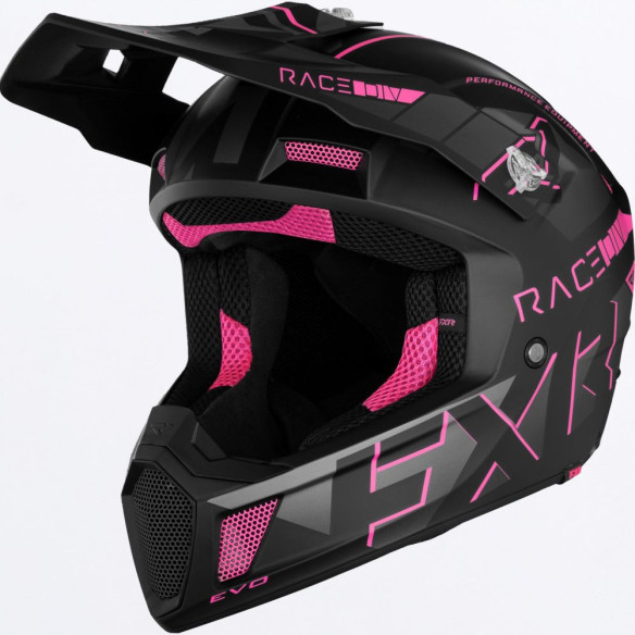 Casca Moto Enduro/Snow Clutch Evo Electric Pink