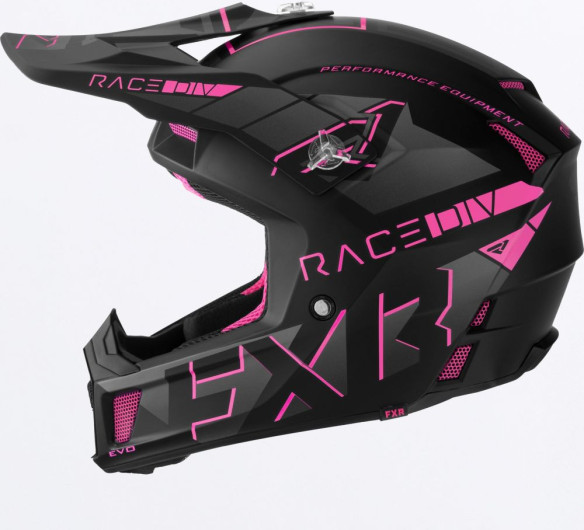 Casca Moto Enduro/Snow Clutch Evo Electric Pink