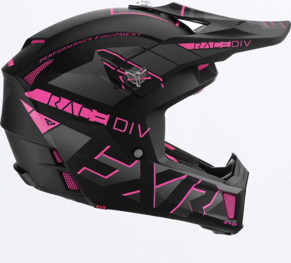 Casca Moto Enduro/Snow Clutch Evo Electric Pink