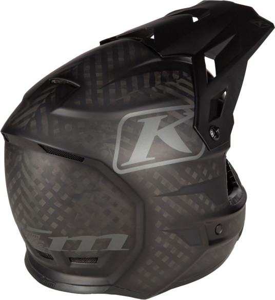 Casca Snowmobil F3 ECE Carbon Matte Black