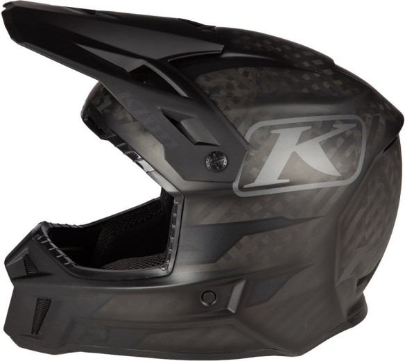 Casca Snowmobil F3 ECE Carbon Matte Black