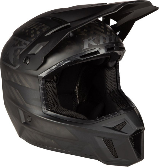 Casca Snowmobil F3 ECE Carbon Matte Black