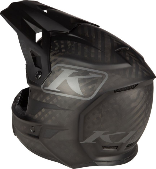 Casca Snowmobil F3 ECE Carbon Matte Black