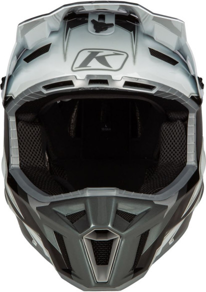 Casca Snowmobil F3 ECE Carbon Lightning White