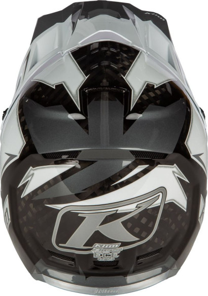 Casca Snowmobil F3 ECE Carbon Lightning White