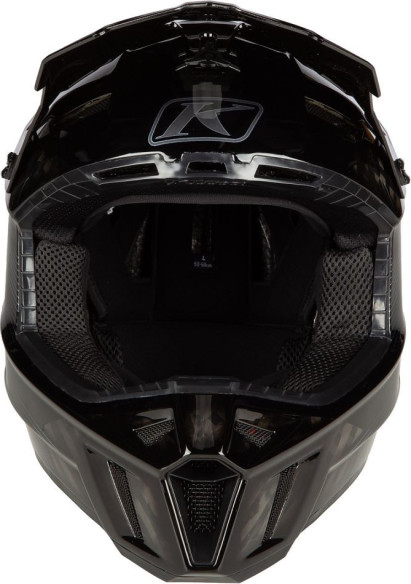 Casca Moto Enduro F3 Carbon Pro ECE XS Striker Carbon Gloss Black