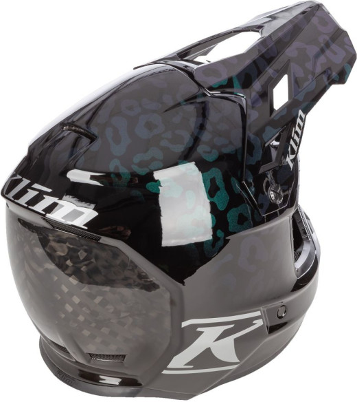 Casca Moto MX/Enduro F3 Carbon ECE Wild/Chameleon 24