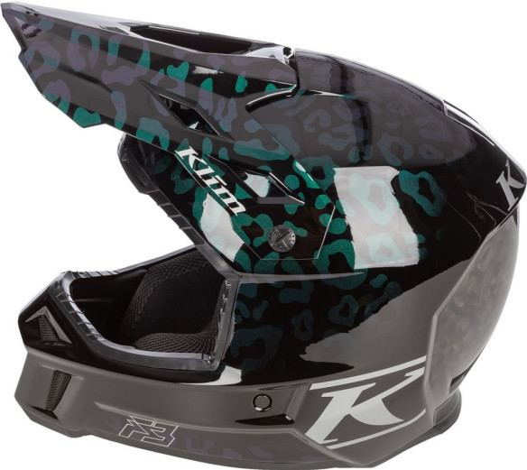 Casca Moto MX/Enduro F3 Carbon ECE Wild/Chameleon 24