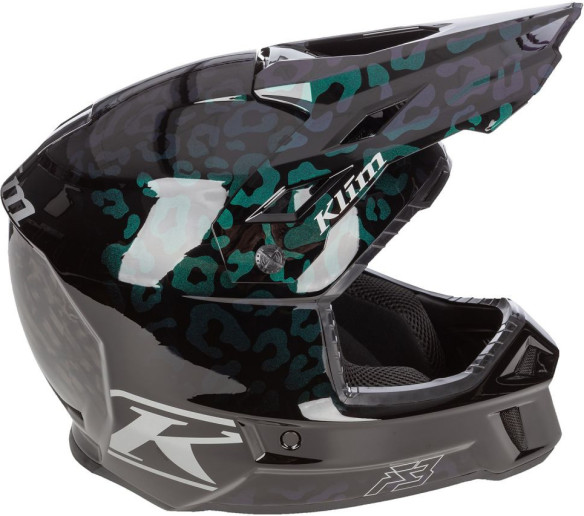 Casca Moto MX/Enduro F3 Carbon ECE Wild/Chameleon 24