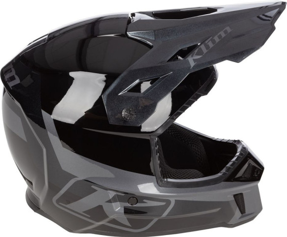 Casca Moto MX/Snow F3 ECE Elevate Black/Asphalt 24
