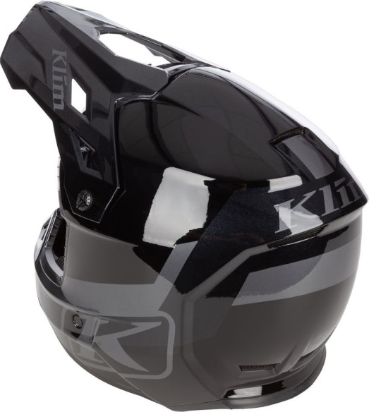 Casca Moto MX/Snow F3 ECE Elevate Black/Asphalt 24
