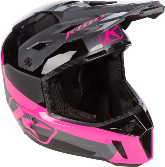 Casca Moto MX/Snow F3 ECE Fiery Icon Petrol/Black 24