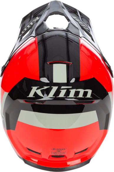 Casca Moto MX/Snow F3 ECE Fiery Icon White/Monument Gray 24