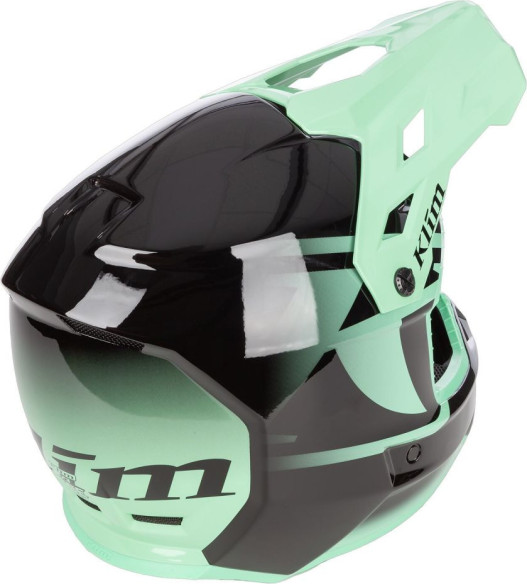 Casca Moto MX/Snow F3 ECE Fiery Icon Black/Wintermint 24
