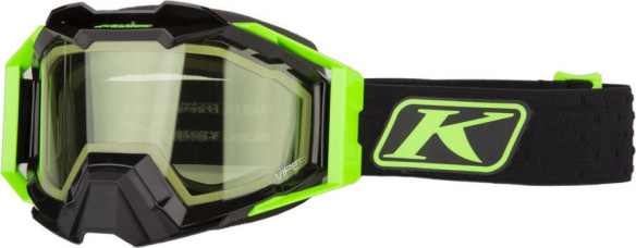 Ochelari Snowmobil Viper Pro Elite Electrik Gecko Lt Green Tint