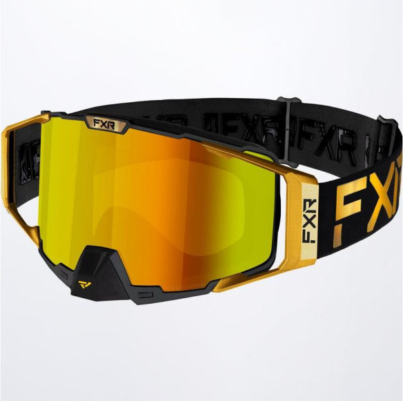 Ochelari Snowmobil Pilot LE Bronze Hidef Lens + Yellow Mirror Finish Gold