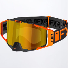 Ochelari Snowmobil Pilot Bronze Hidef Lens + Inferno Finish Orange