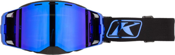 Ochelari Snowmobil Edge Focus Blue Chrome Dark Smoke Blue Mirror