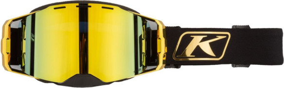 Ochelari Snowmobil Edge Focus Gold Gold Mirror