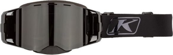 Ochelari Snowmobil Edge Focus Black Chrome Smoke Polarized