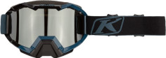 Ochelari Snowmobil Viper Hex Petrol Dark Smoke Silver Mirror
