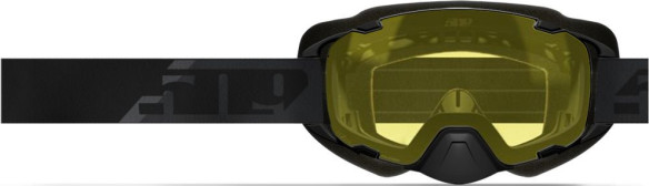 Ochelari Snowmobil Aviator 2.0 Xl Fuzion Black With Yellow