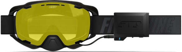 Ochelari Snowmobil Aviator 2.0 Xl Ignite S1 Black With Yellow