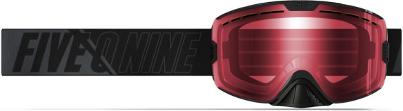 Ochelari Snowmobil Kingpin Black With Light Rose