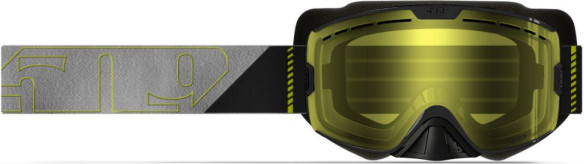 Ochelari Snowmobil Kingpin Xl Black With Yellow