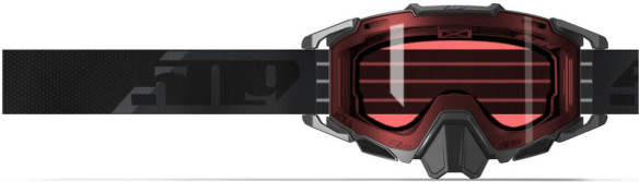 Ochelari Snowmobil Sinister X7 Fuzion Flow Black With Rose