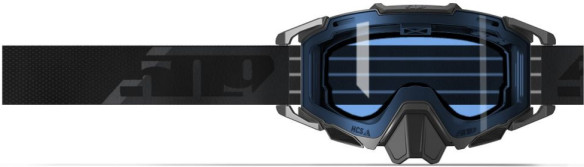 Ochelari Snowmobil Sinister X7 Fuzion Flow Black Ice