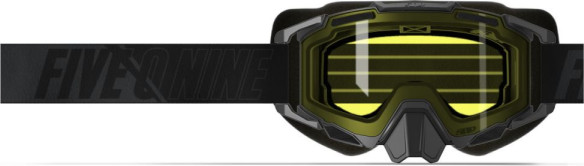 Ochelari Snowmobil Sinister Xl7 Black With Yellow