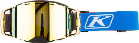 Ochelari Snowmobil Edge Focus Anthem Dark Smoke Gold Mirror 24
