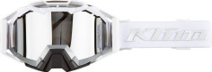 Ochelari Snowmobil Viper Pro Vanish White Clear Smoke Silver Mirror 24