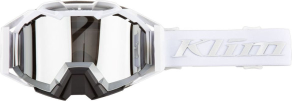 Ochelari Snowmobil Viper Pro Vanish White Clear Smoke Silver Mirror 24
