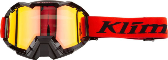 Ochelari Snowmobil Viper OSFA Emblem Fiery Red/Black Light Smoke Red Mirror 24