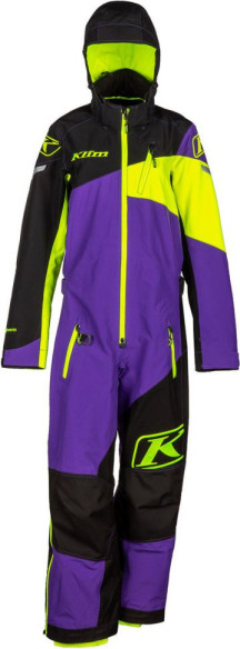Combinezon Non-Insulated Dama Ripsa One-Piece Heliotrope