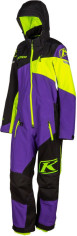 Combinezon Non-Insulated Dama Ripsa One-Piece Short Heliotrope